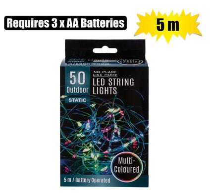 Led String Light X 50 Outdoor 5 Metre