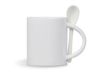 Eden Ceramic Mug & Spoon Set - 320ml