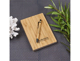 Okiyo Yahari Bamboo A5 Hard Cover Notebook Giftset