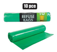 Green Refuse Bags Pack of 10