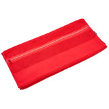 Slazenger Wembley Gym Towel - Black Navy Red