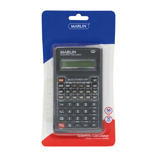 Scientific Calculator 10 Digit 56 Functions